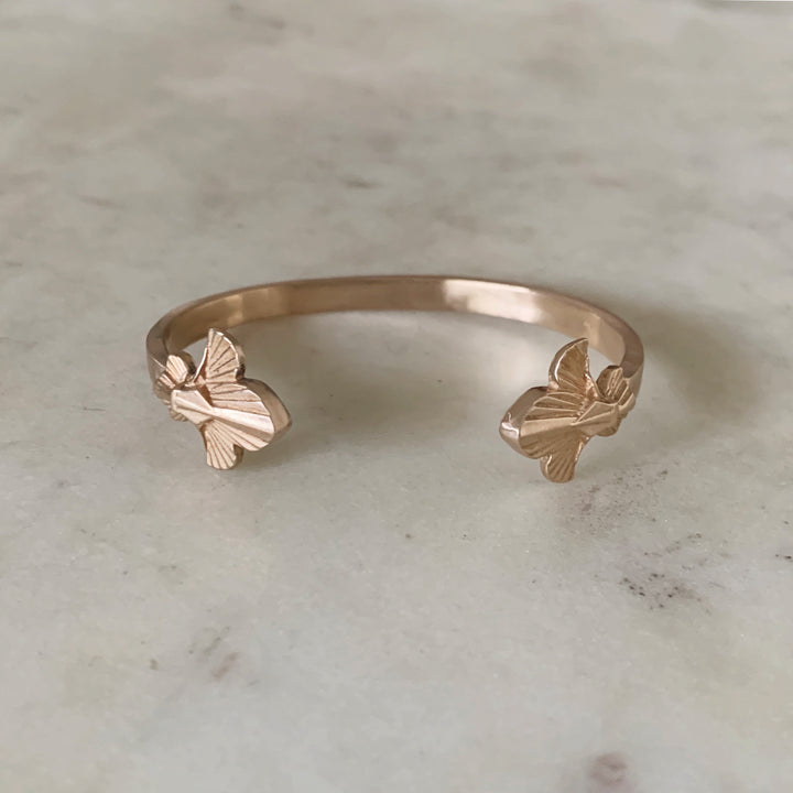 FLEUR DE LIS CUFF - MIMOSA Handcrafted Jewelry