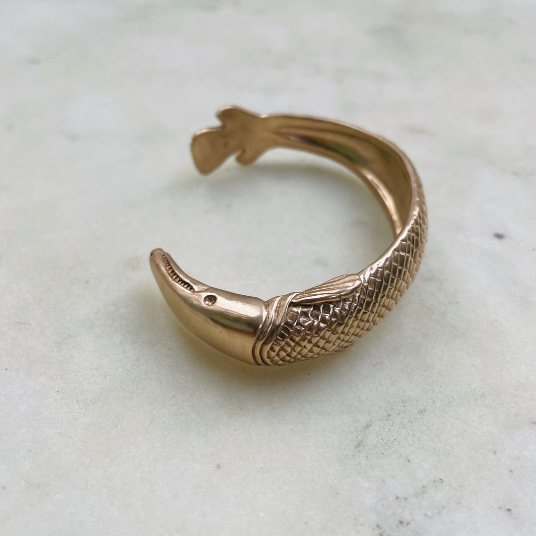 Alligator Gar Fish Bracelet | MIMOSA Handcrafted