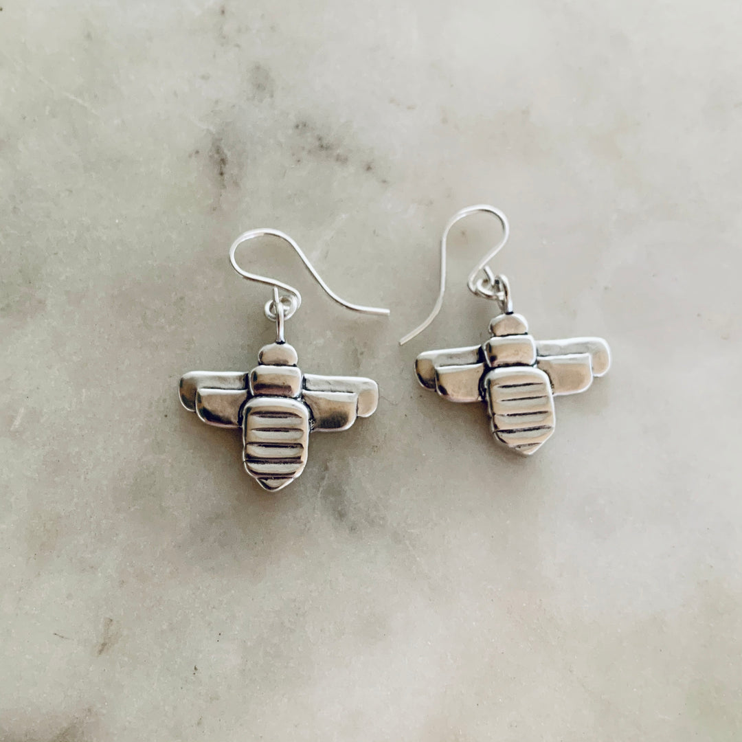 BEE EARRINGS — LARGE