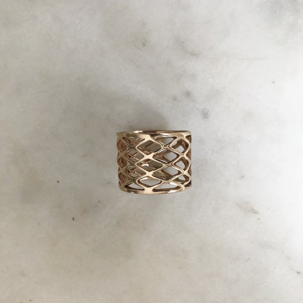 WINDOW RING - MIMOSA Handcrafted Jewelry