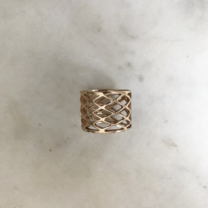 WINDOW RING - MIMOSA Handcrafted Jewelry