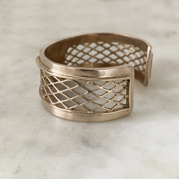 WINDOW CUFF - MIMOSA Handcrafted Jewelry