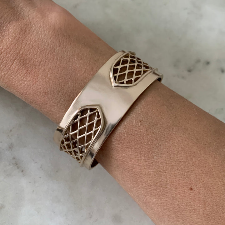 WINDOW CUFF - MIMOSA Handcrafted Jewelry