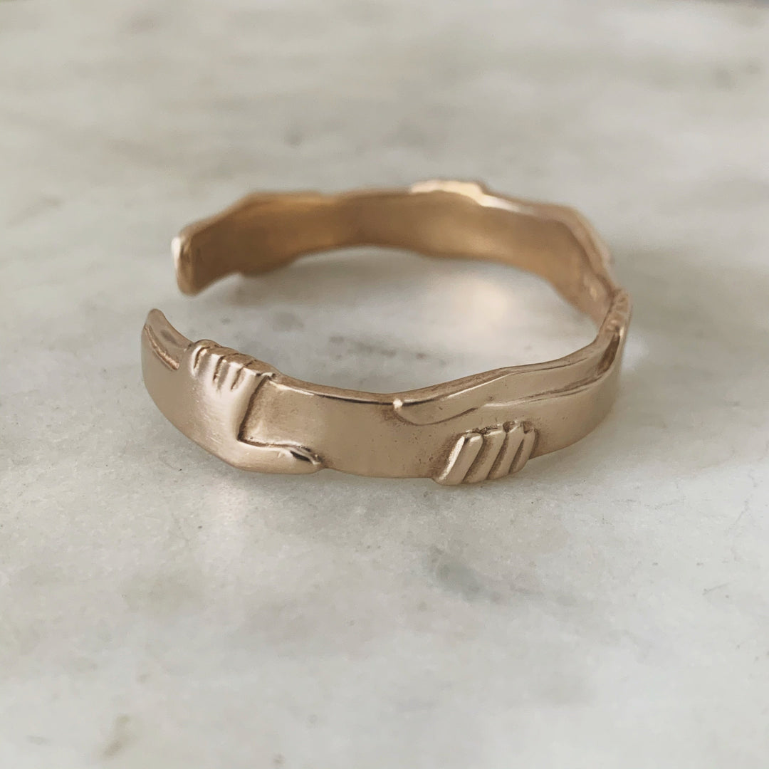 ONE HUMAN FAMILY CUFF - MIMOSA Handcrafted Jewelry