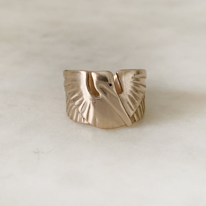 PELICAN RING - MIMOSA Handcrafted Jewelry