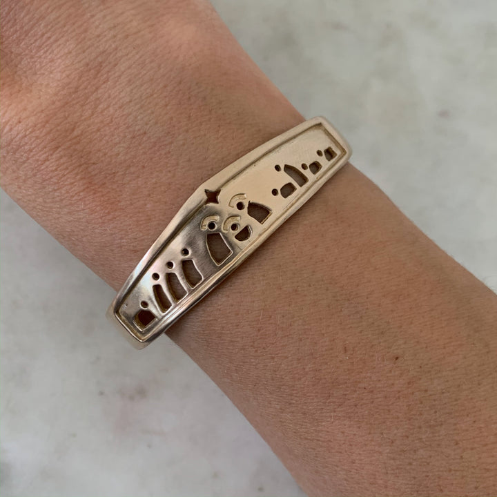 NATIVITY CUFF - MIMOSA Handcrafted Jewelry