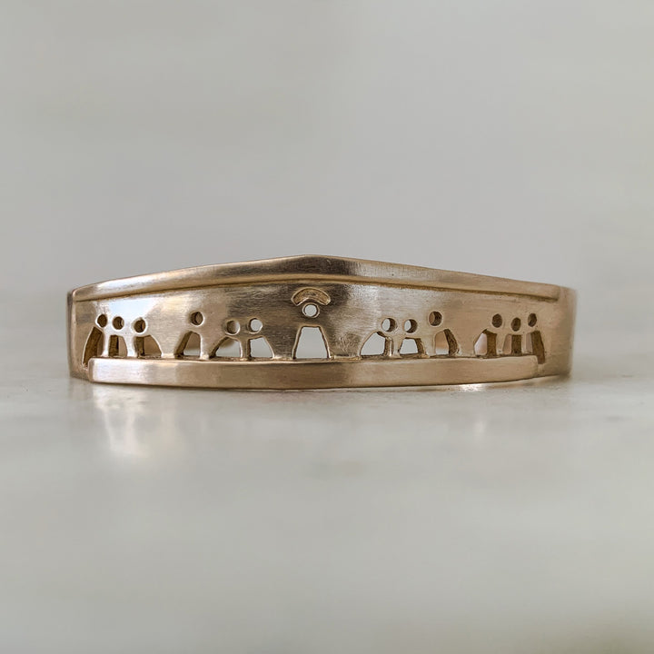 THE LAST SUPPER CUFF - MIMOSA Handcrafted Jewelry