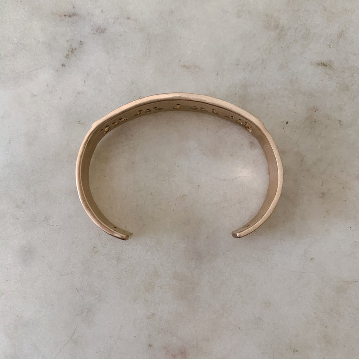 THE LAST SUPPER CUFF - MIMOSA Handcrafted Jewelry