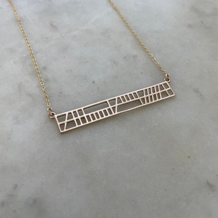 SOUL FRIEND BAR NECKLACE