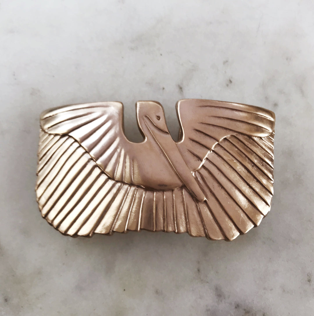 PELICAN BELT BUCKLE - MIMOSA Handcrafted Jewelry