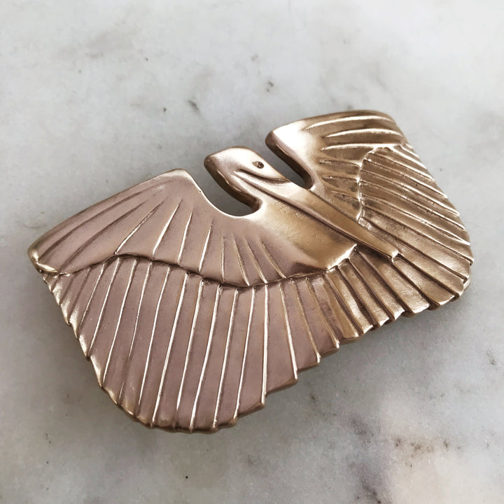 PELICAN BELT BUCKLE - MIMOSA Handcrafted Jewelry