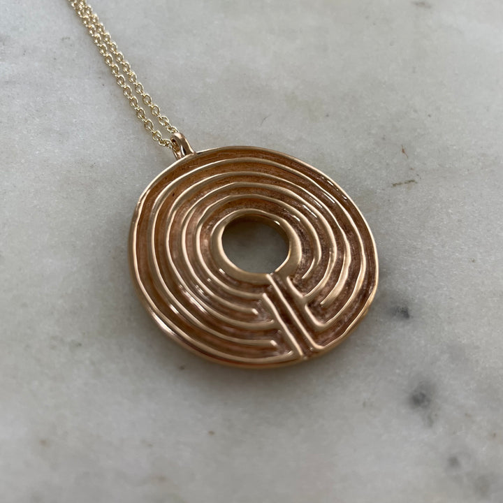 LABYRINTH PENDANT — LARGE