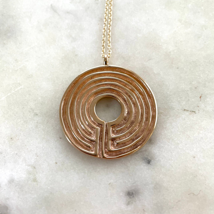 LABYRINTH PENDANT — LARGE