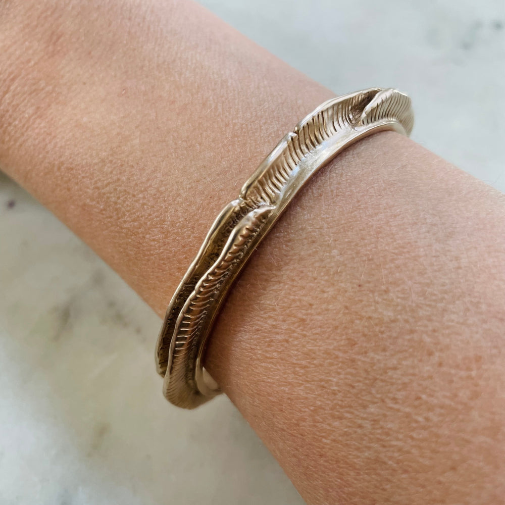 MIMOSA Handcrafted's Bronze Mushroom Bracelet