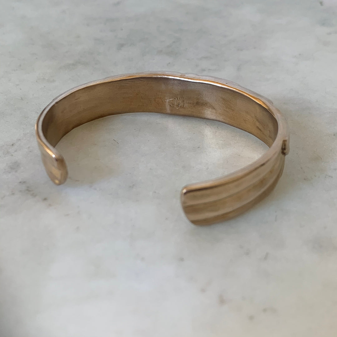 Bronze Petite Pelican Cuff Bracelet - MIMOSA Handcrafted Jewelry