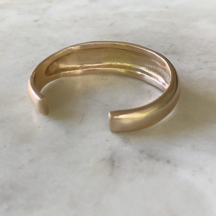 THE AMANDA CUFF — NO TURQUOISE STONES - MIMOSA Handcrafted Jewelry