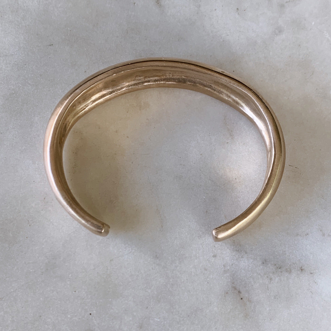 THE AMANDA CUFF — NO TURQUOISE STONES - MIMOSA Handcrafted Jewelry