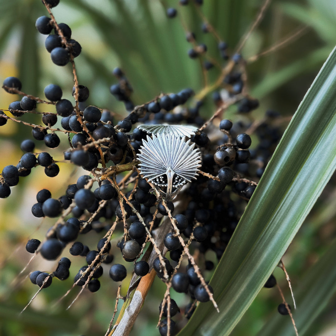 Palmetto Bracelet in Sterling Silver
