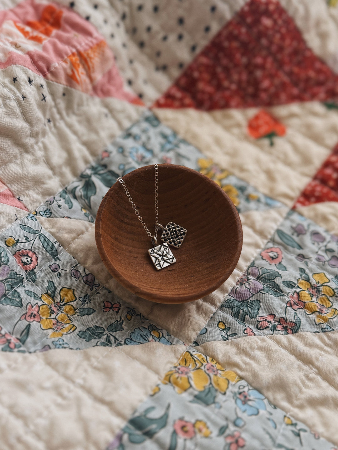 MIMOSA Handcrafted's Quilt Square and Granny Square Jewelry