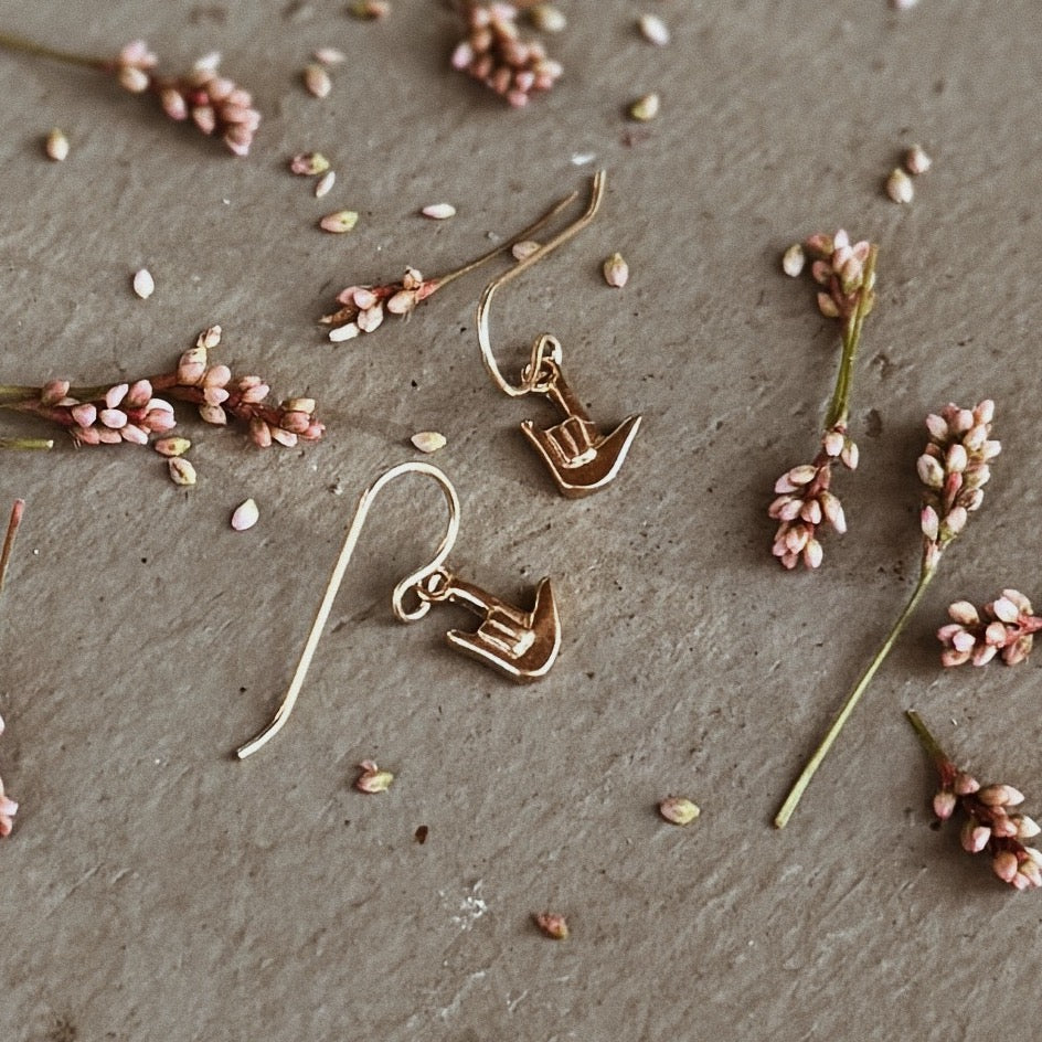 MIMOSA Handcrafted Mushroom Earrings