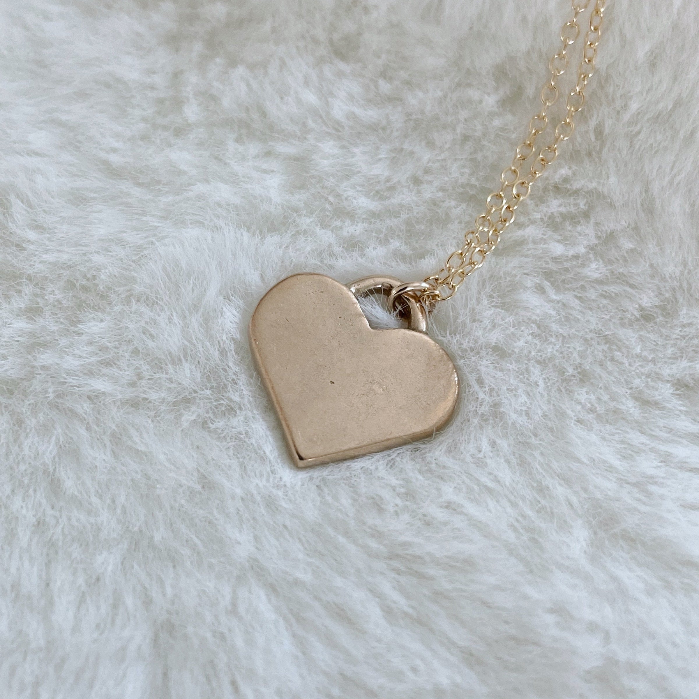 MIMOSA Handcrafted Bronze Heart Pendant