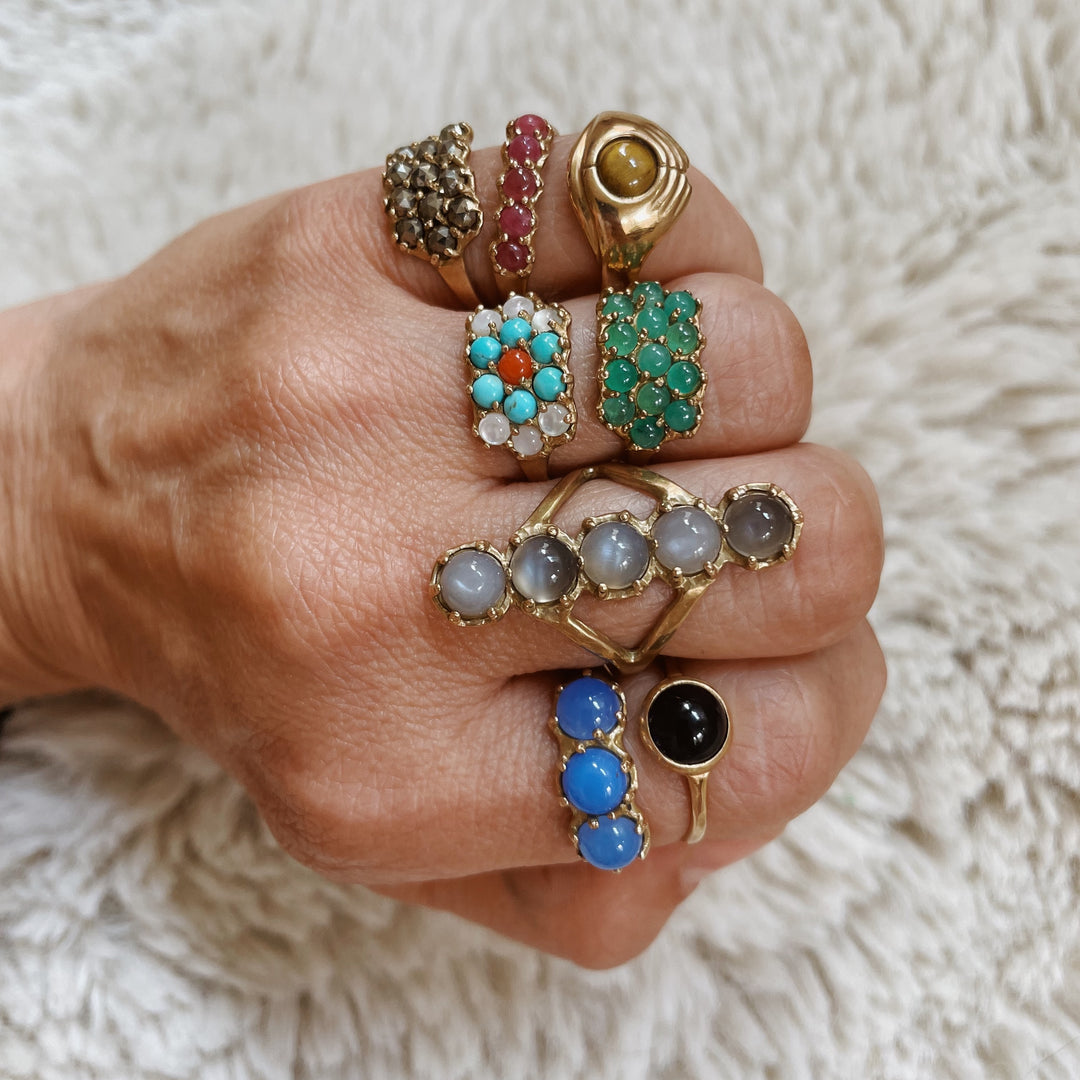 One-Of-A-Kind Stone Rings At MIMOSA Handcrafted