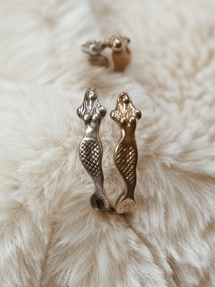 MIMOSA Handcrafted Mermaid Bracelet in Sterling Silver and Bronze
