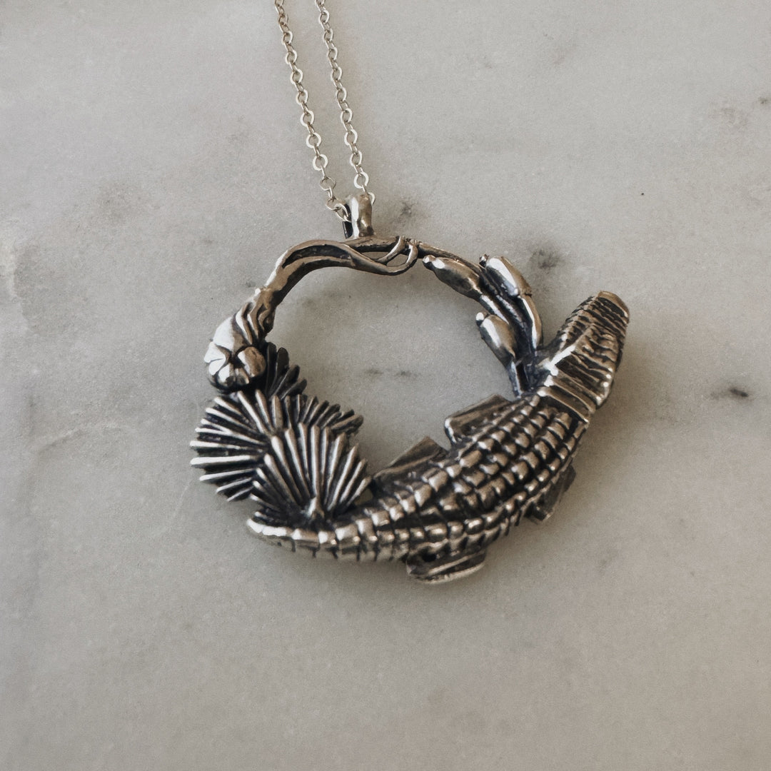 Plein Wild Swamp-Inspired Pendant from MIMOSA Handcrafted