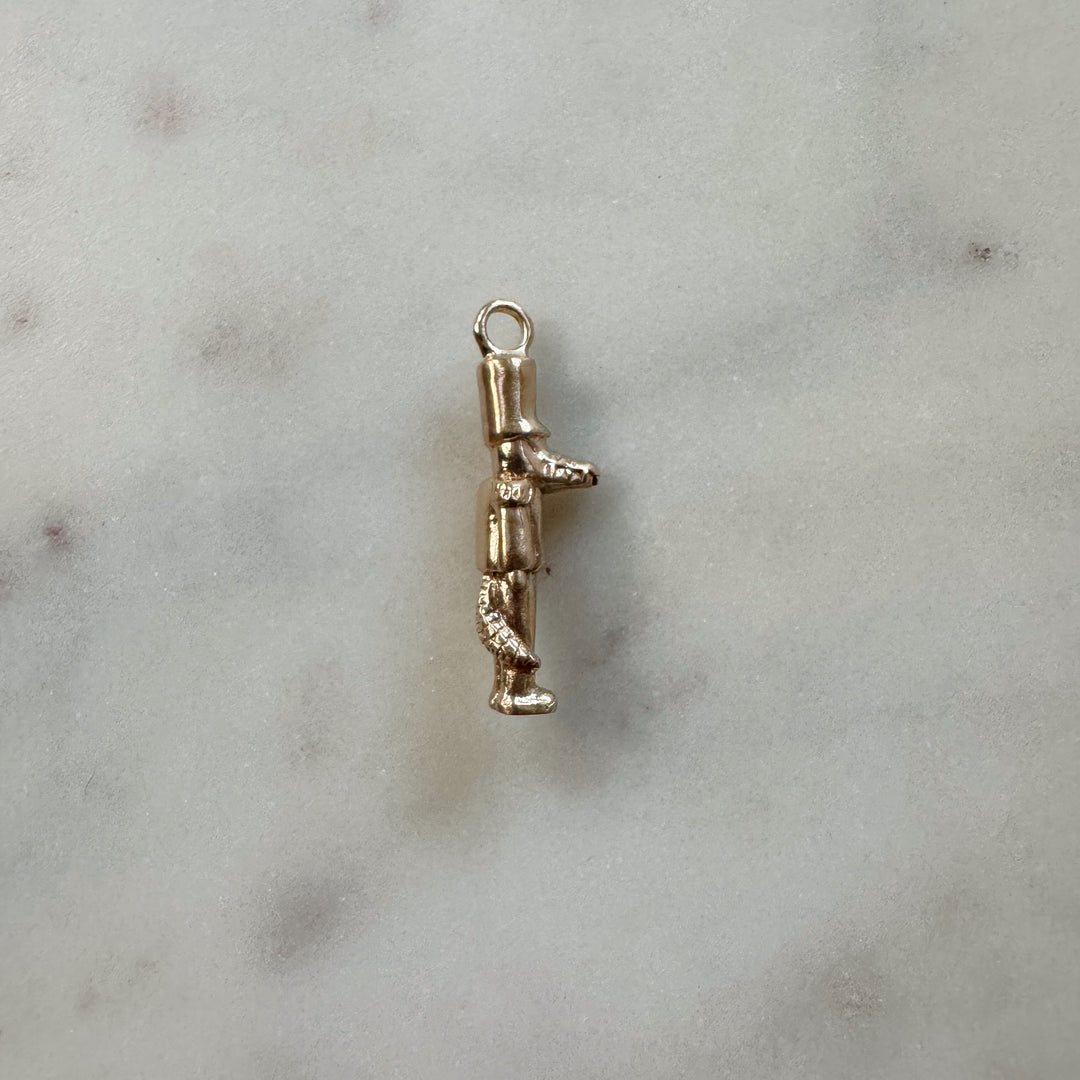 nutcracker pendant in bronze