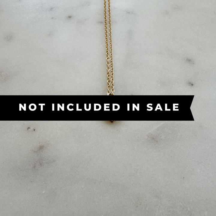 14K GOLD HEART PENDANT — SMALL