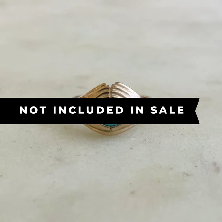 14K GOLD HELD RING