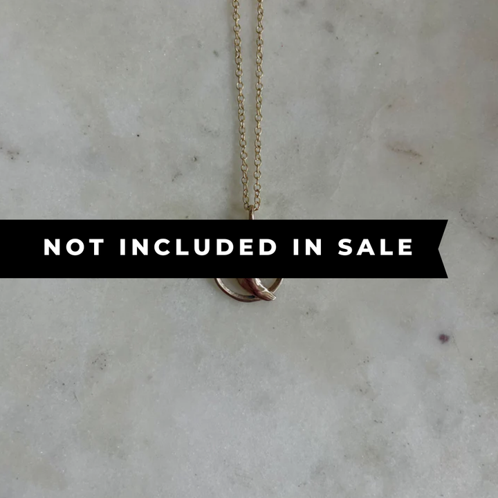 14K GOLD HUMMINGBIRD PENDANT