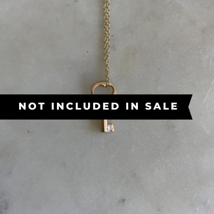 14K GOLD KEY PENDANT