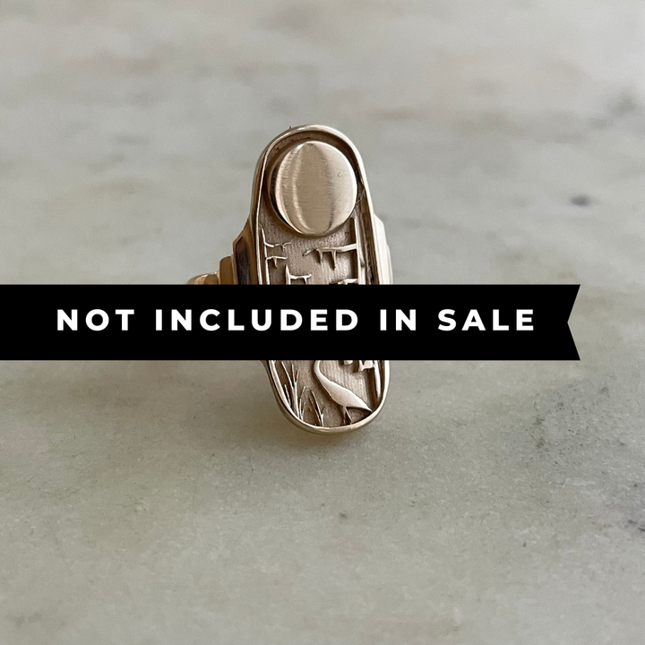 14K GOLD LOUISIANA WILD STATEMENT RING