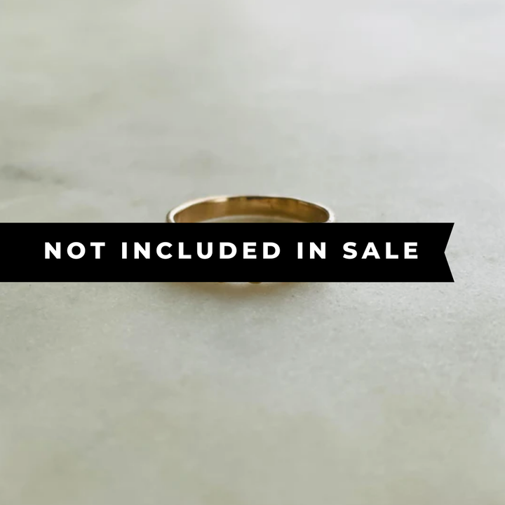 14K Gold Margaret Ring Not Included in Sale