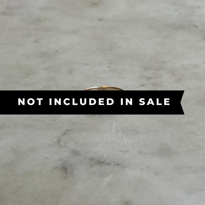 14K GOLD MARGARET RING — TURQUOISE