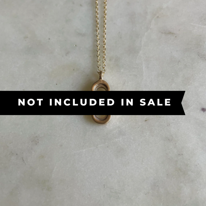 14K GOLD QUATREFOIL PENDANT — LARGE