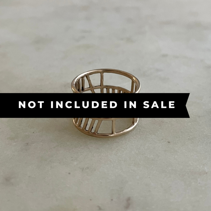 14K Gold Soul Friend Ring Not Included in Sale