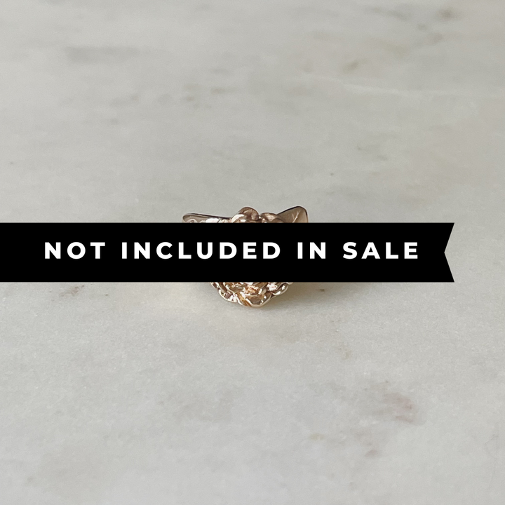 ARCHIVE — 14K GOLD CAMELLIA RING — LARGE