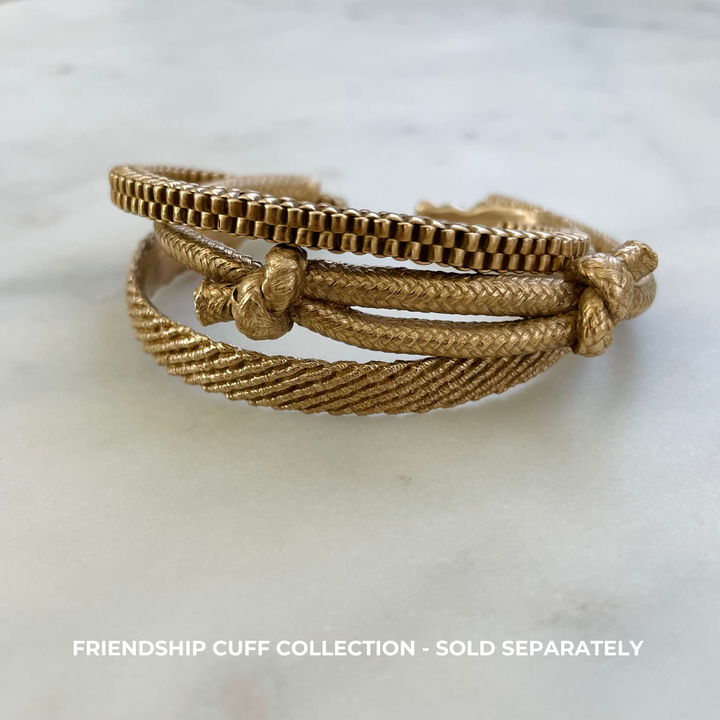 MIMOSA Handcrafted Friendship Bracelet Collection in Bronze