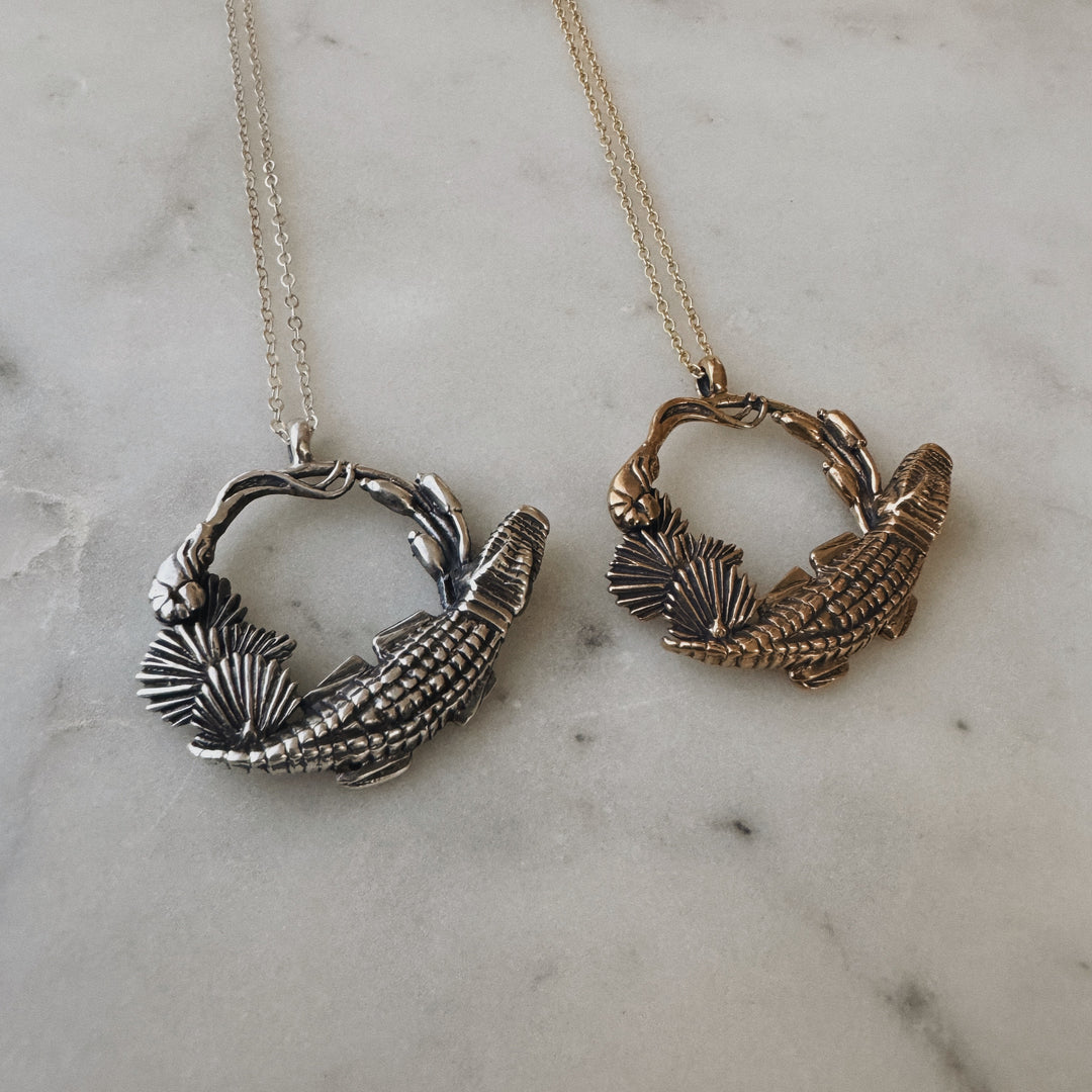 Plein Wild Swamp-Inspired Pendant from MIMOSA Handcrafted