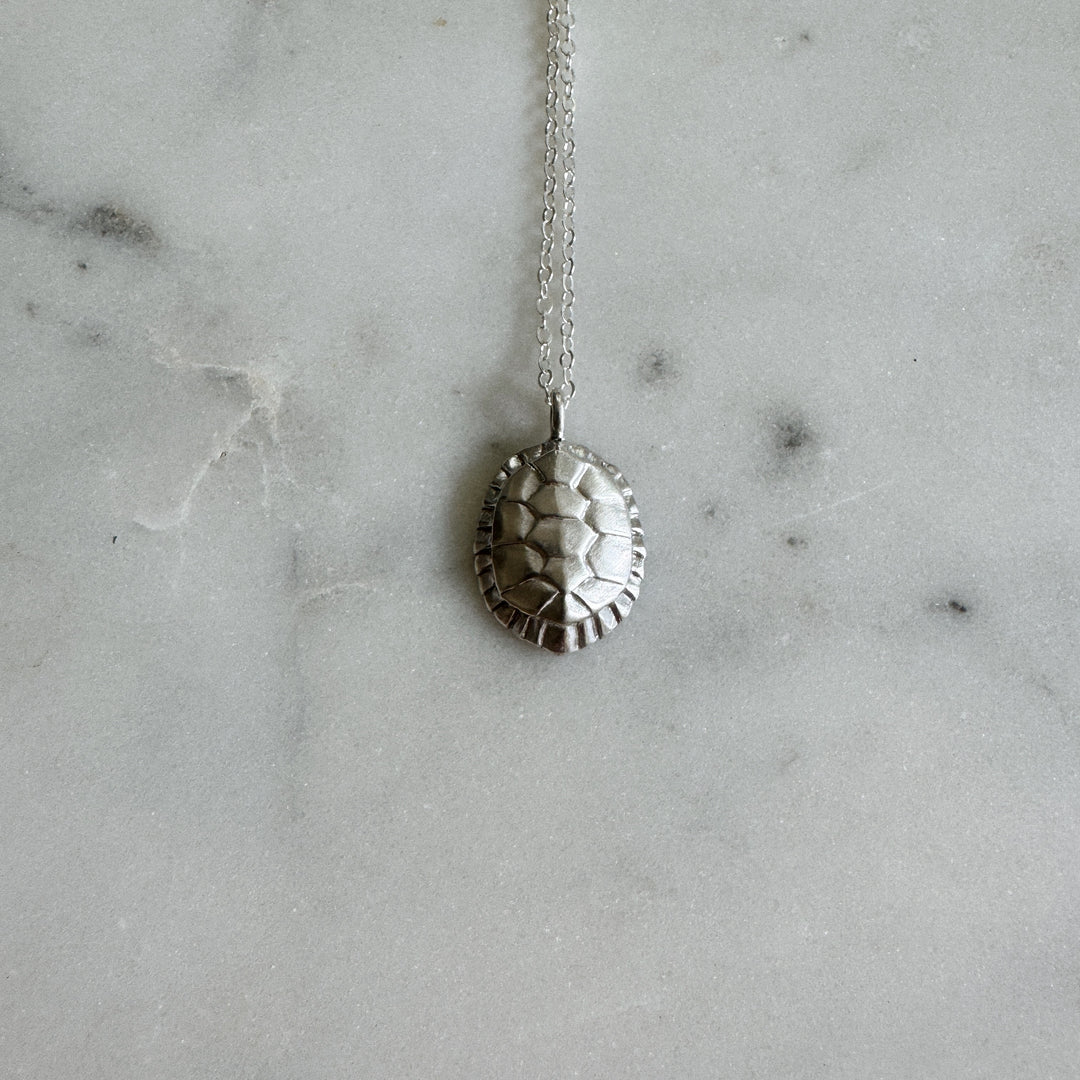 Turtle Necklace in Sterling Silver | MIMOSA Handcrafted