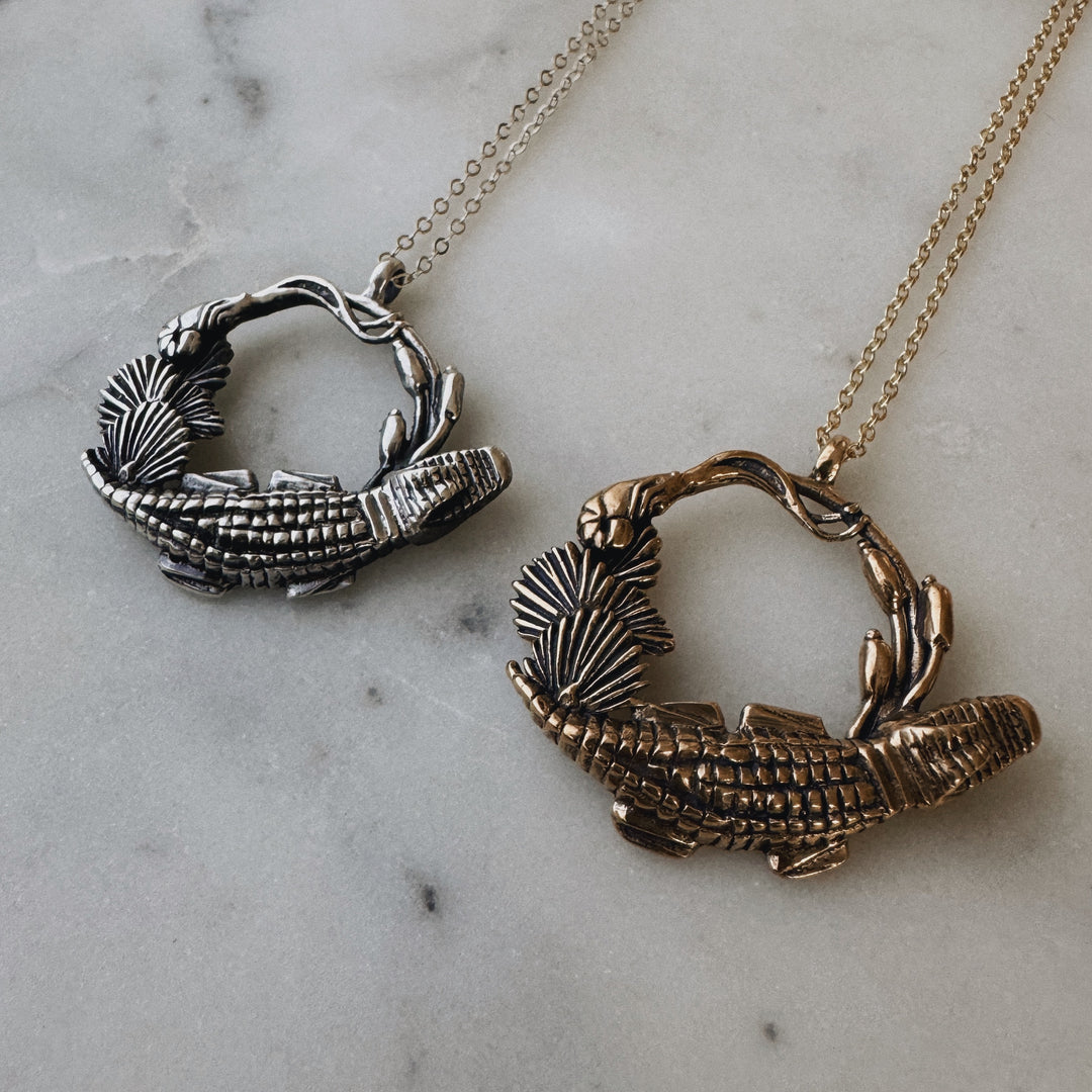 Plein Wild Swamp-Inspired Pendant from MIMOSA Handcrafted