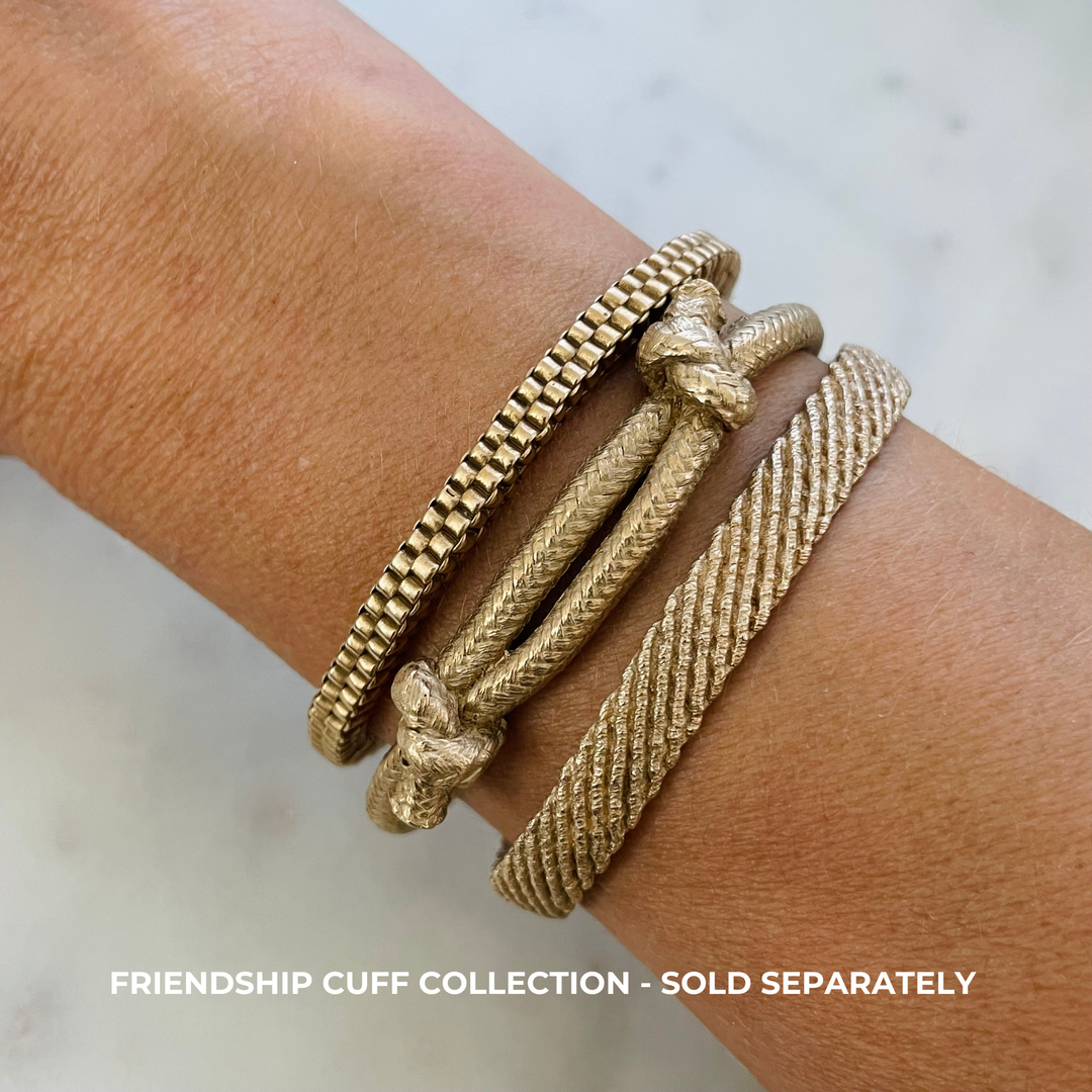 Friendship Bracelet | Mimosa Handcrafted Bronze / Small
