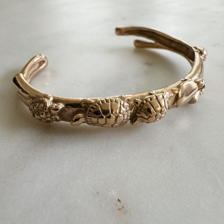 Turtle Bracelet in Bronze | MIMOSA Handcrafted