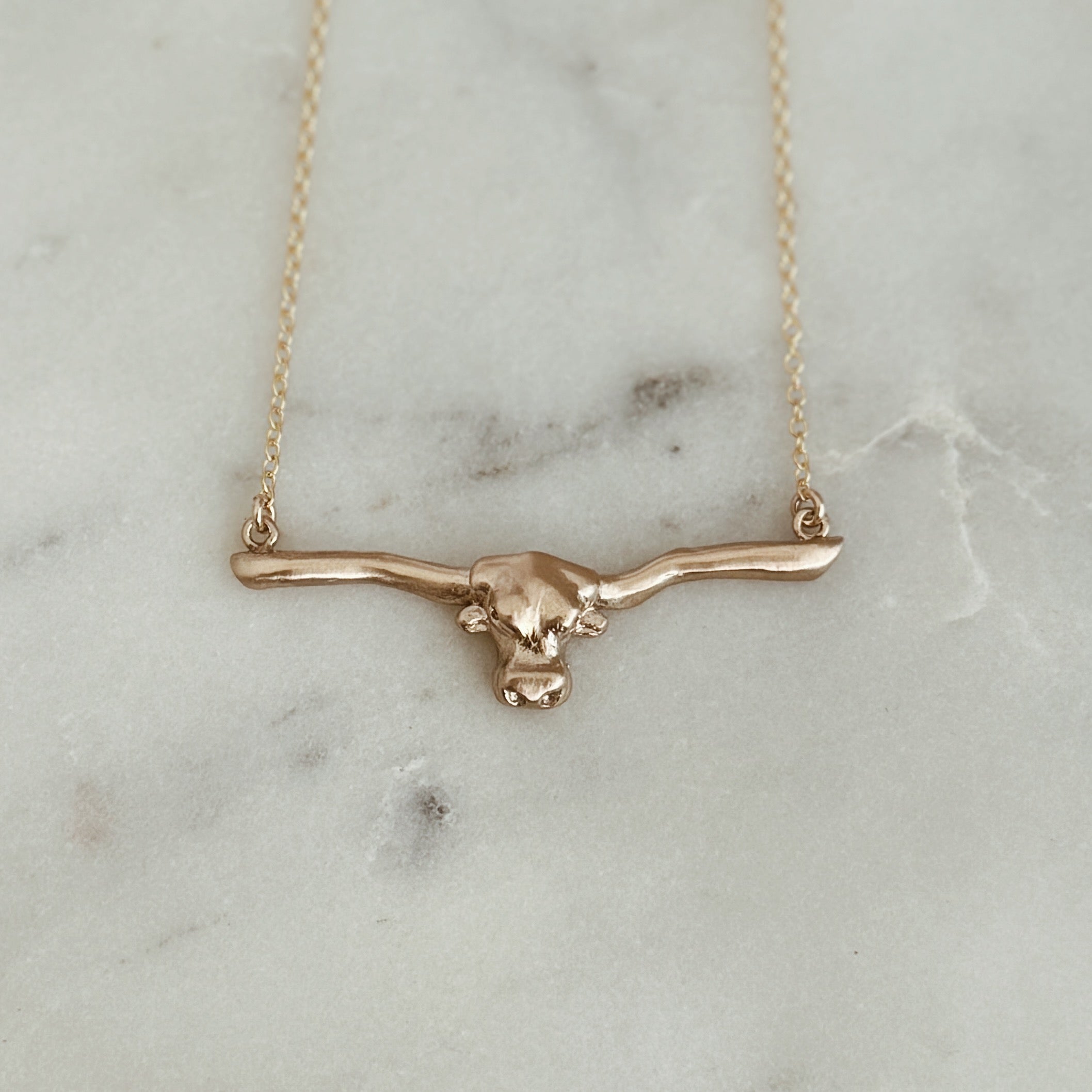 Longhorn Necklace | MIMOSA Handcrafted
