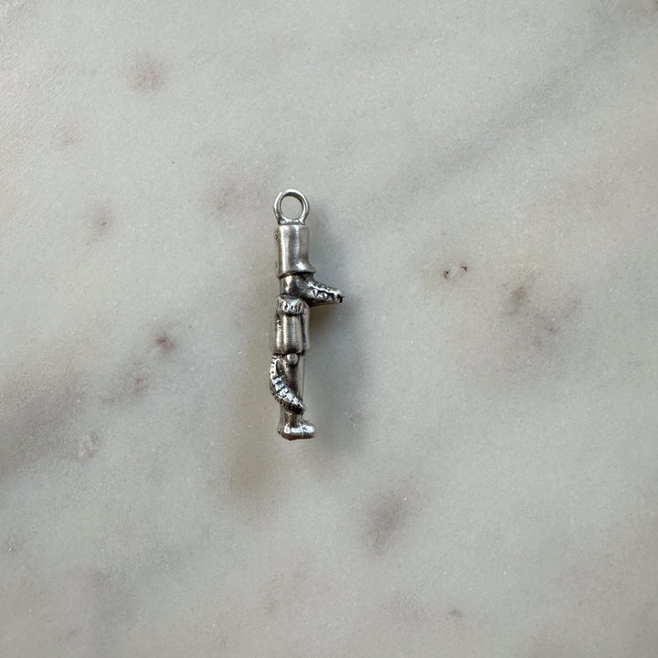 nutcracker pendant in sterling silver