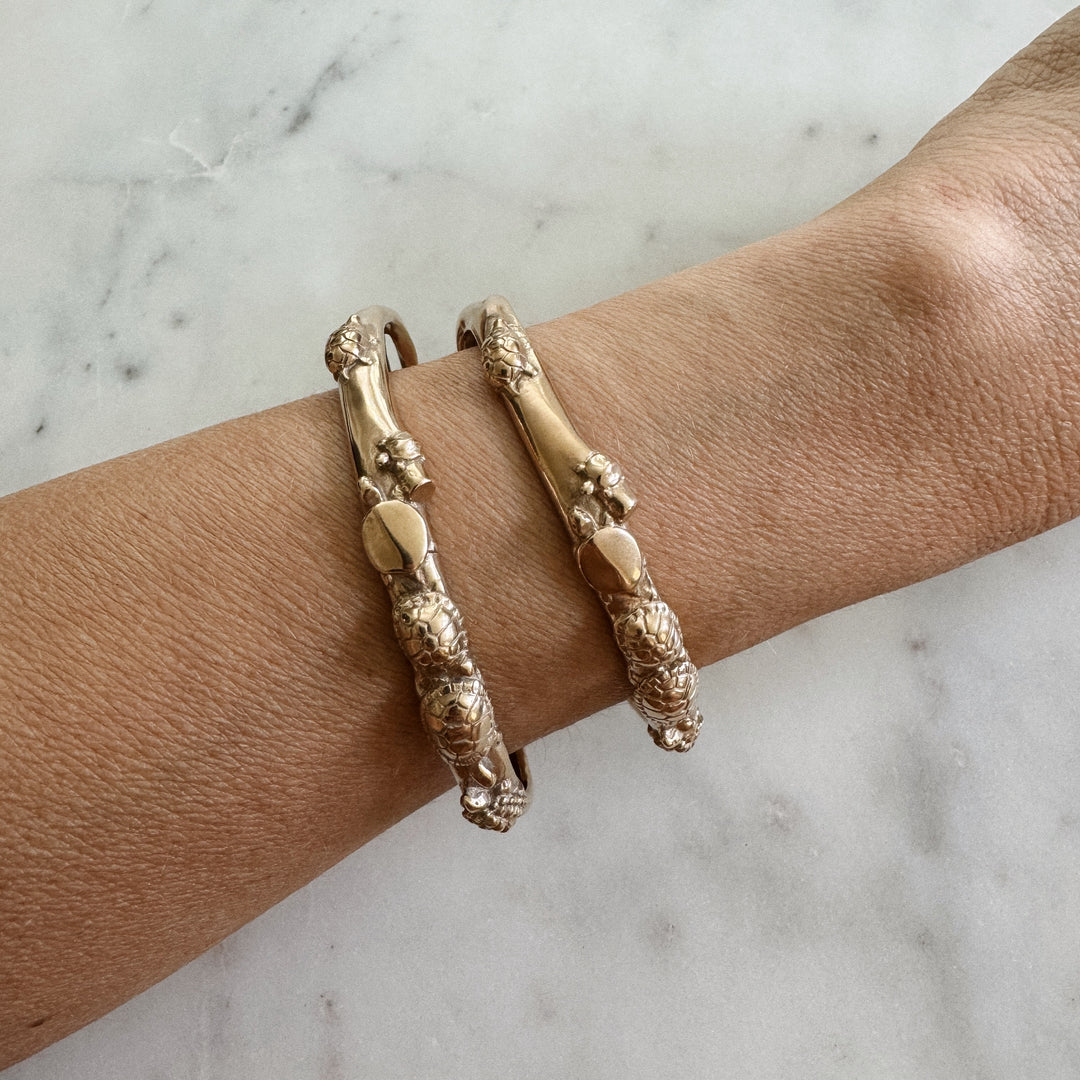 Turtle Bracelet in Bronze | MIMOSA Handcrafted