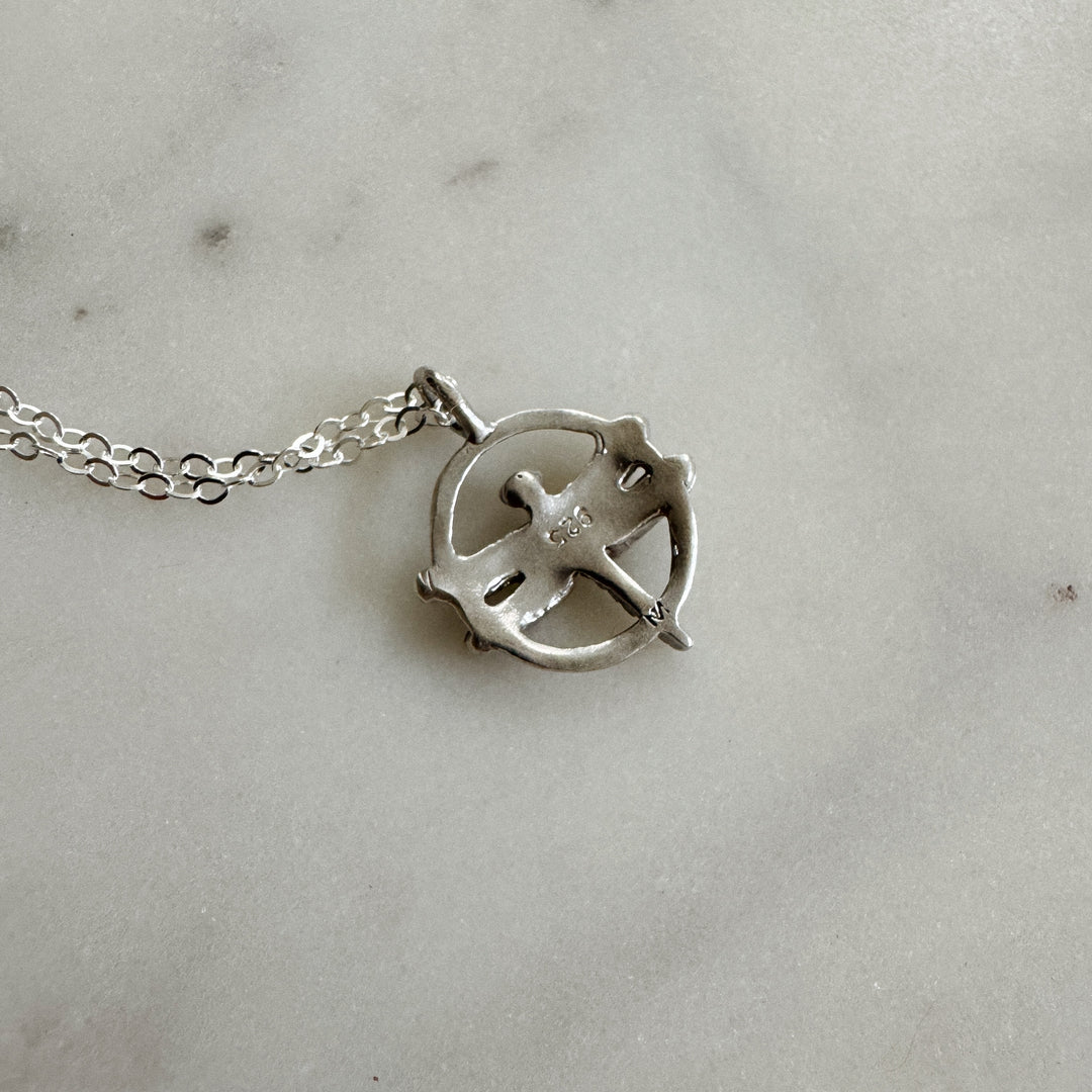 MIMOSA Handcrafted's Dragonfly Pendant in Sterling Silver