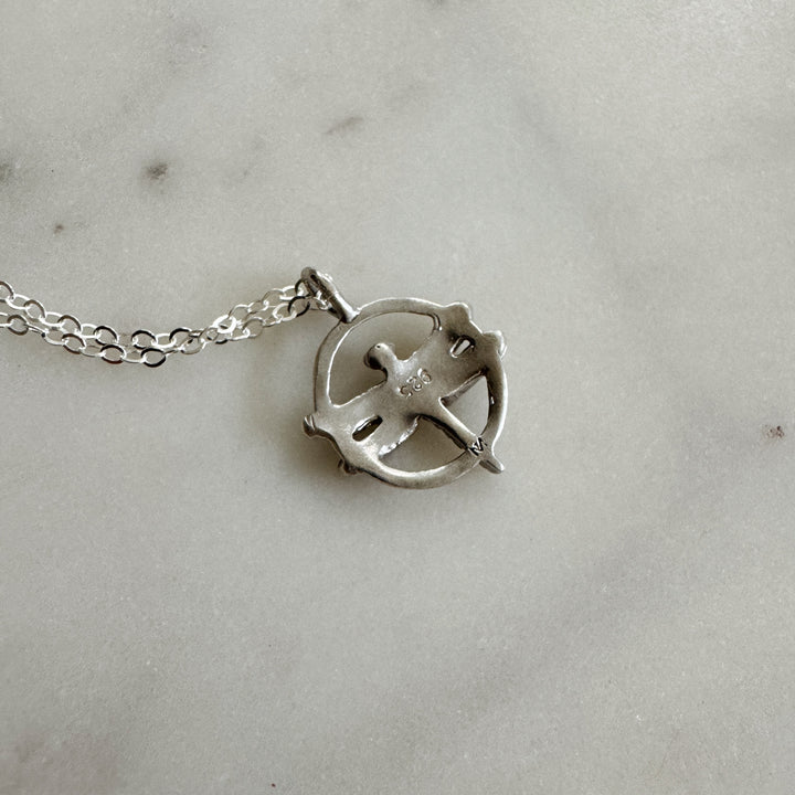 MIMOSA Handcrafted's Dragonfly Pendant in Sterling Silver